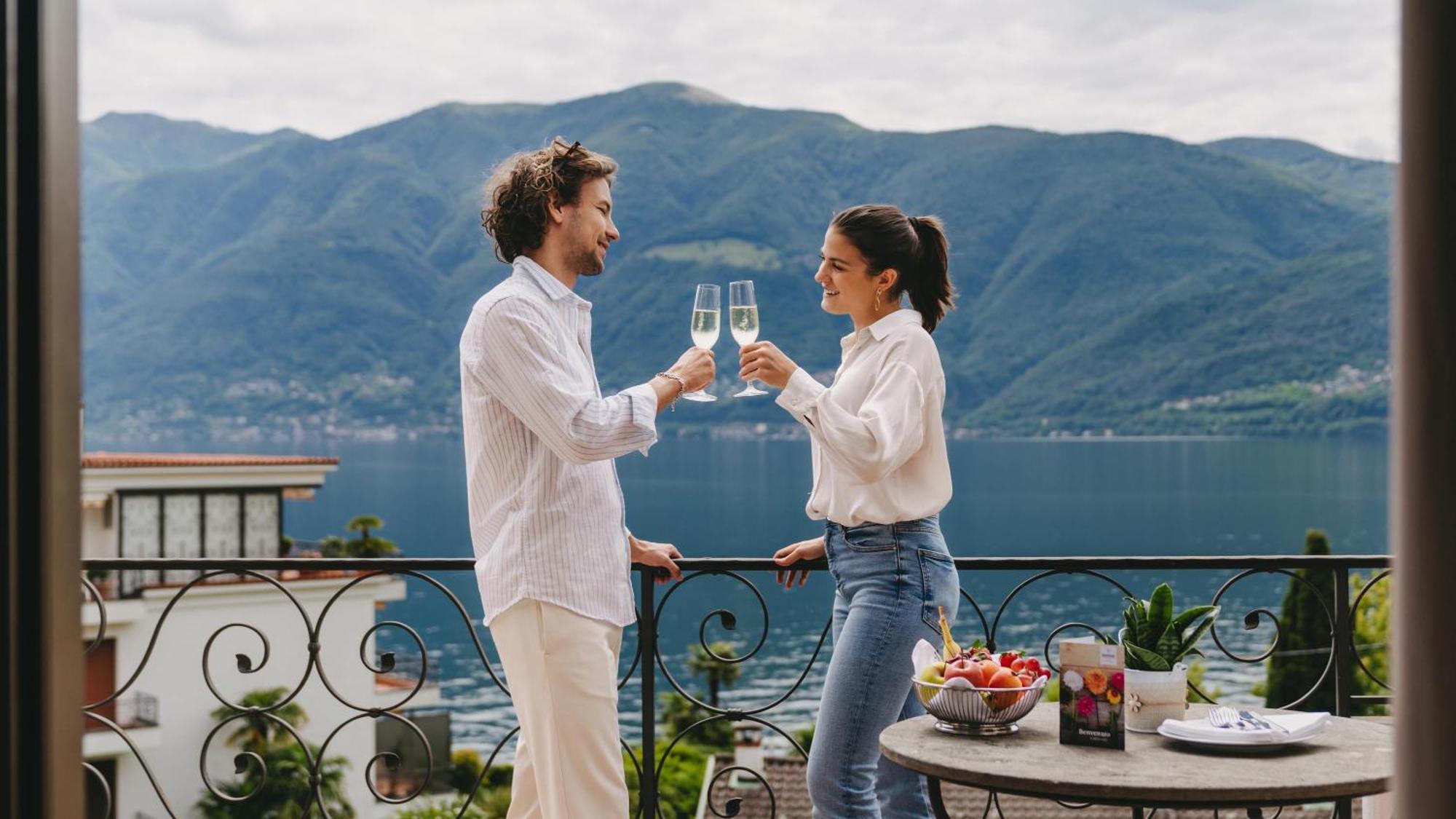 Boutique Hotel Sunstar Brissago Am Lago Maggiore المظهر الخارجي الصورة